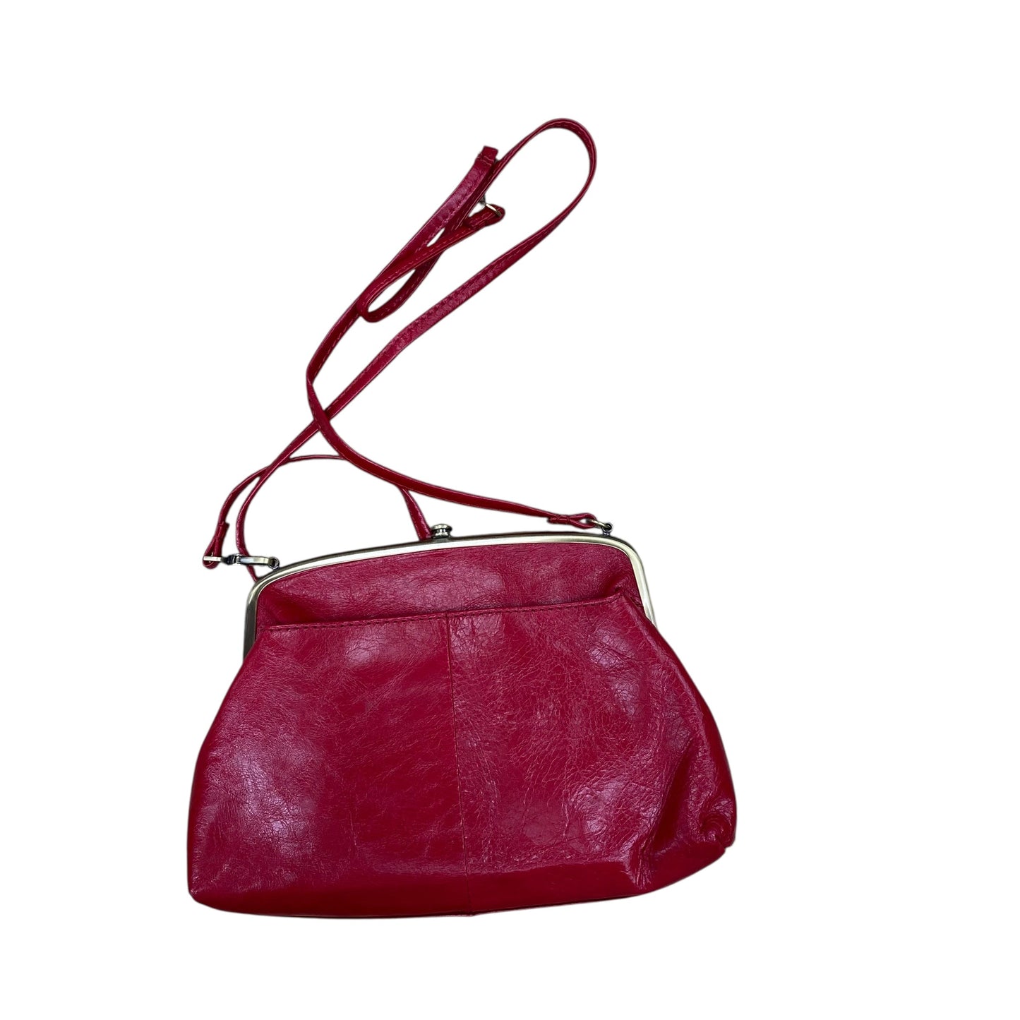 Handbag Leather By Hobo Intl In Red, Size:Small