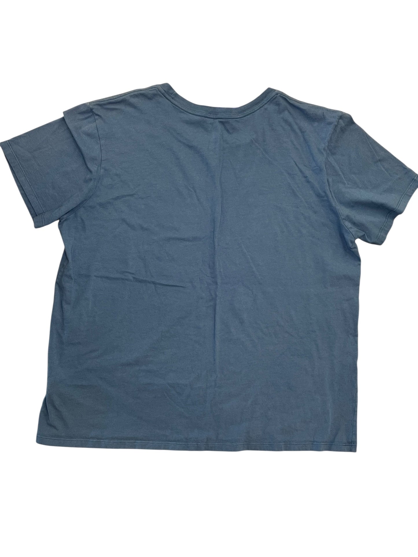 Athletic Top Ss By Patagonia In Blue, Size:L