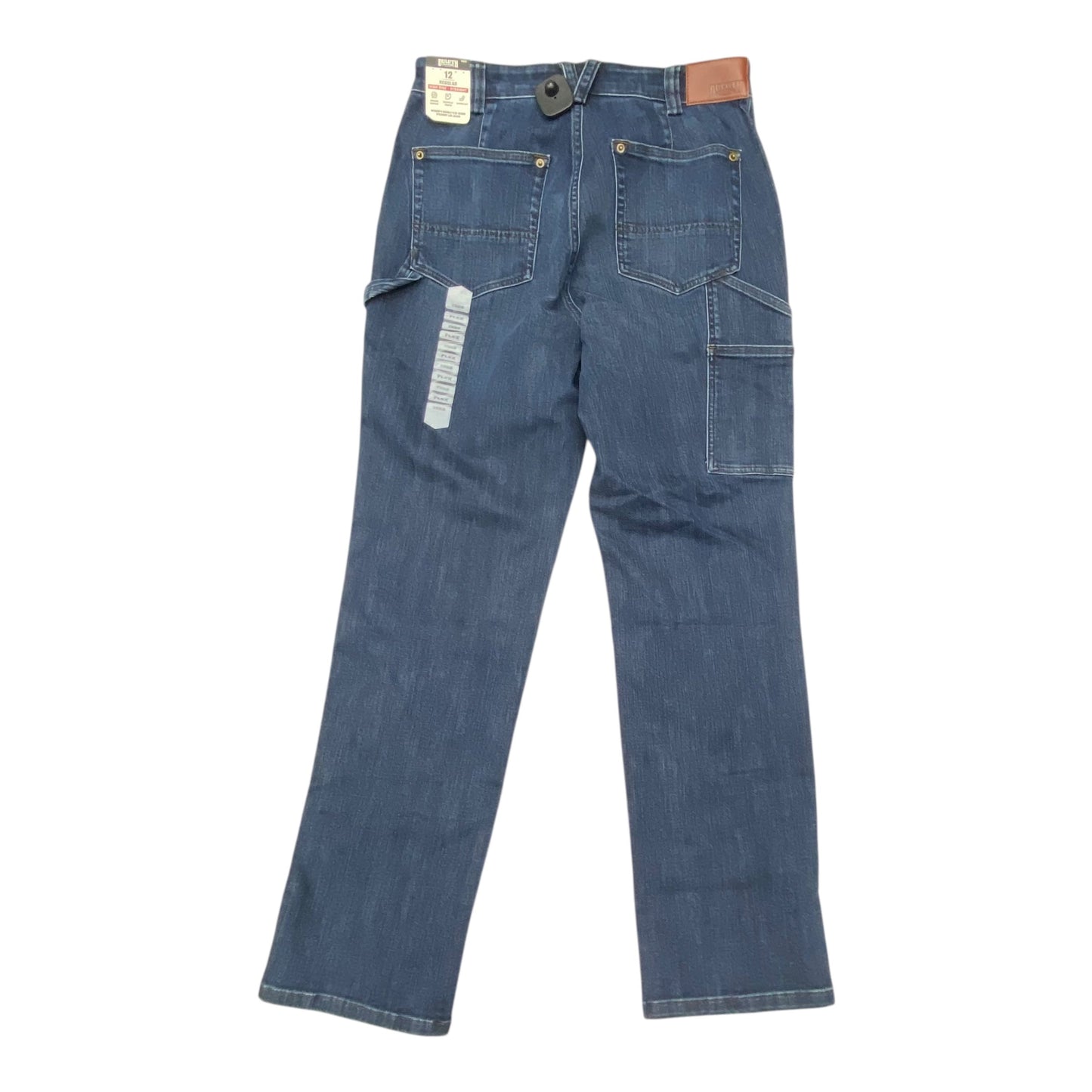 Jeans Straight By Duluth Trading In Blue, Size:12