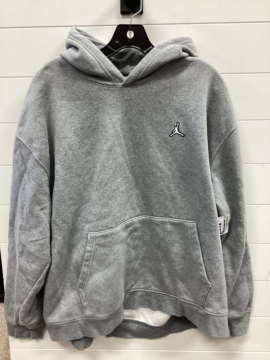 Sweatshirt Luxury Designer By Jordan In Grey, Size:Xxl