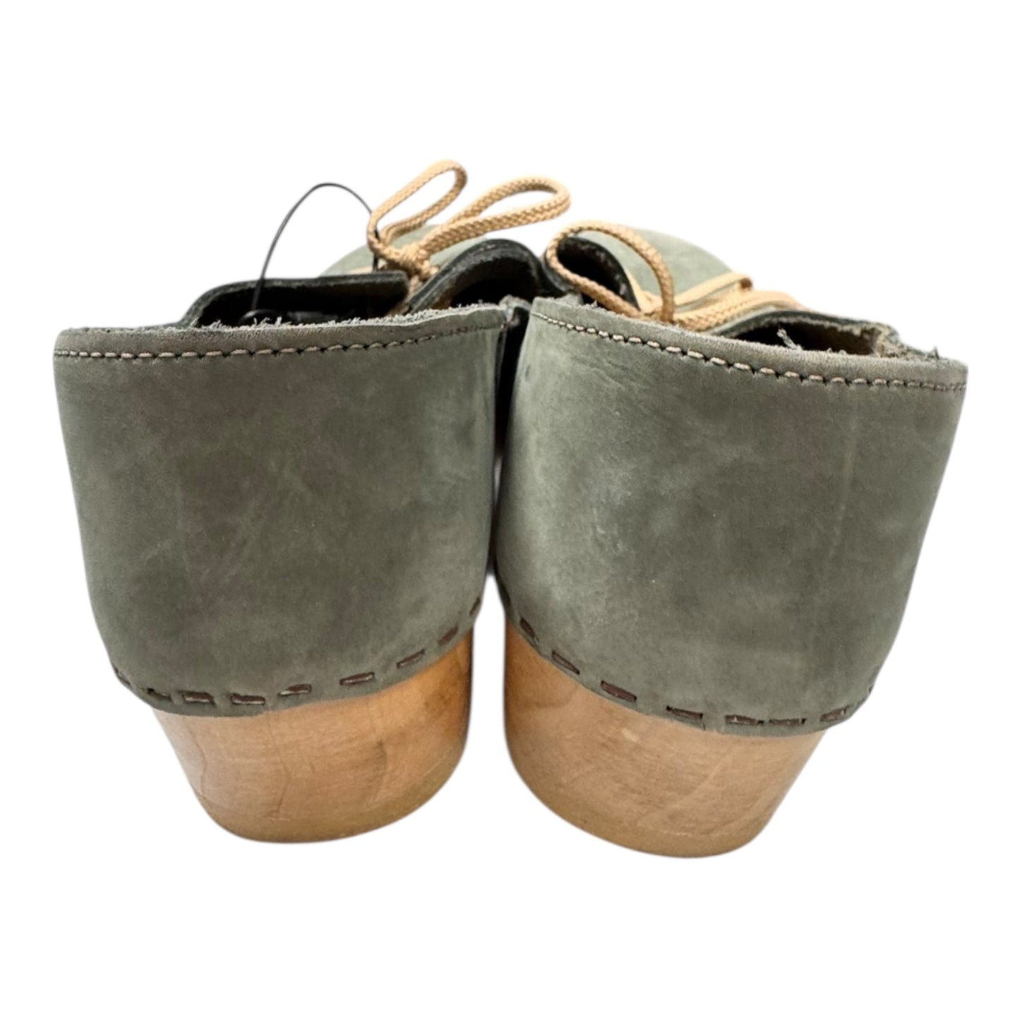 Shoes Flats By SVEN In Green, Size:8.5