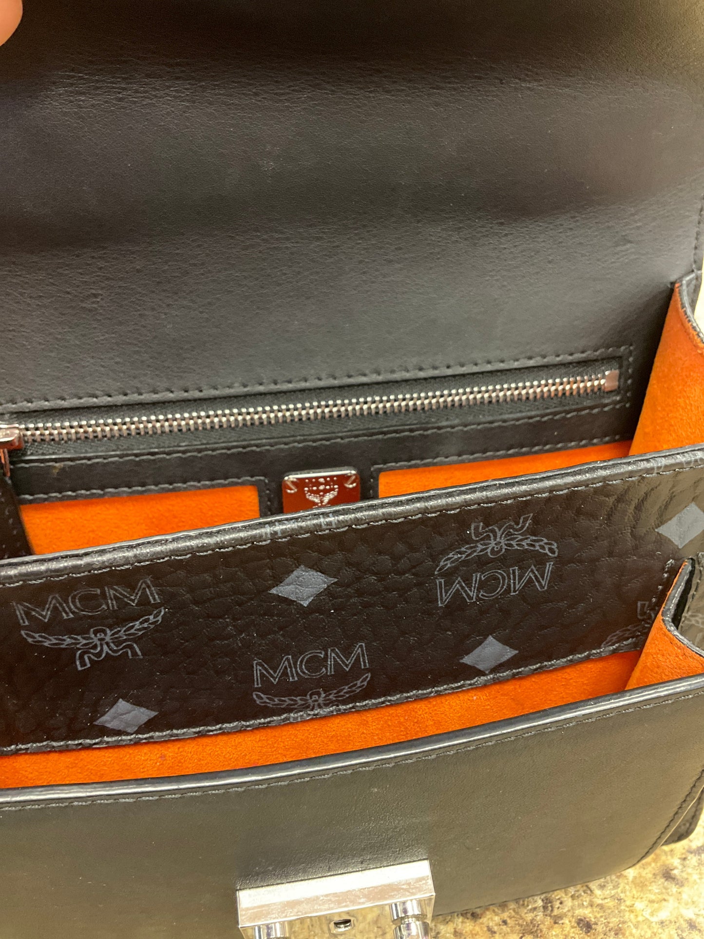 Crossbody Luxury Designer By Mcm, Size: Small