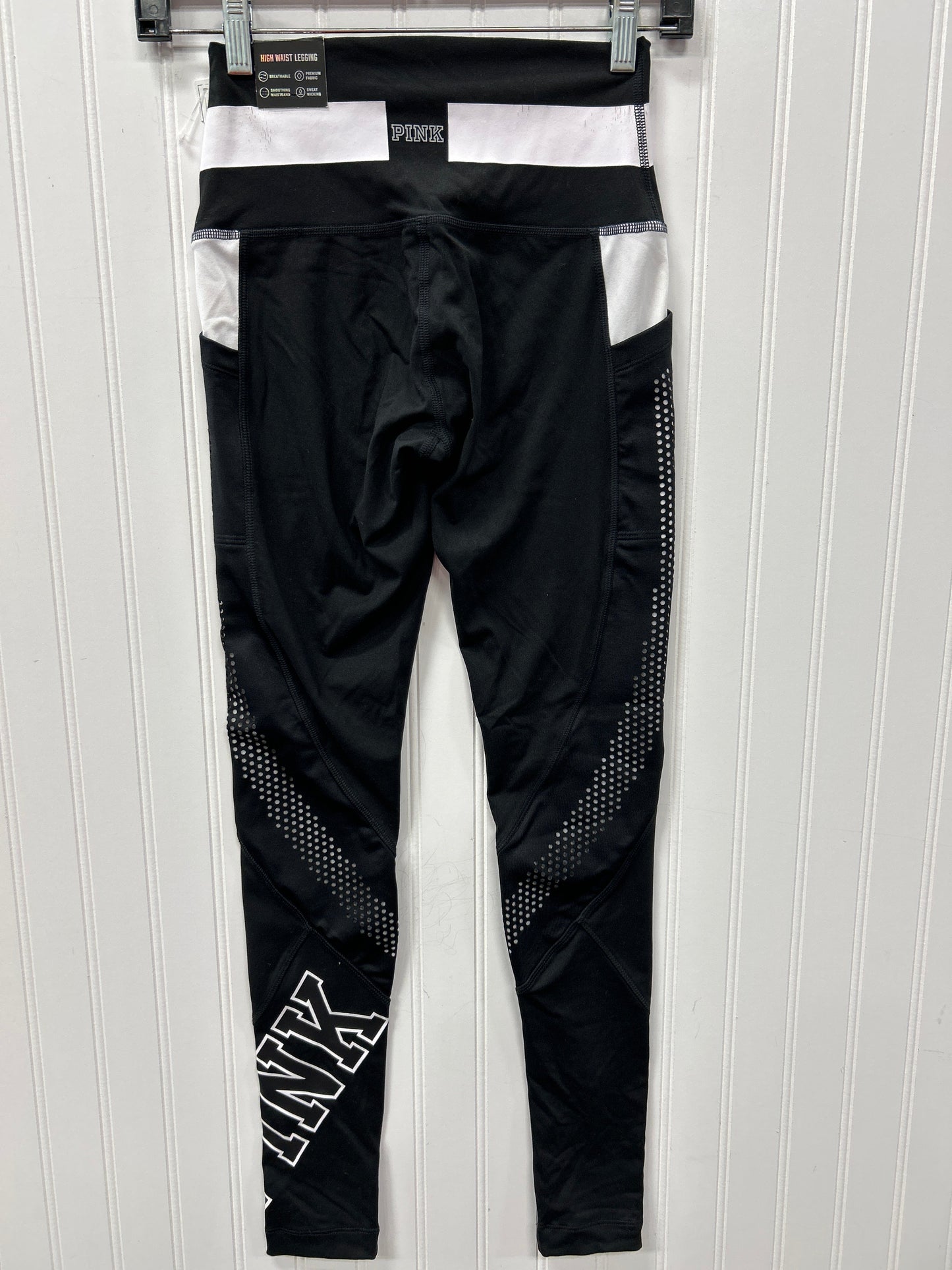 Athletic Leggings By Pink In Black, Size:Xs