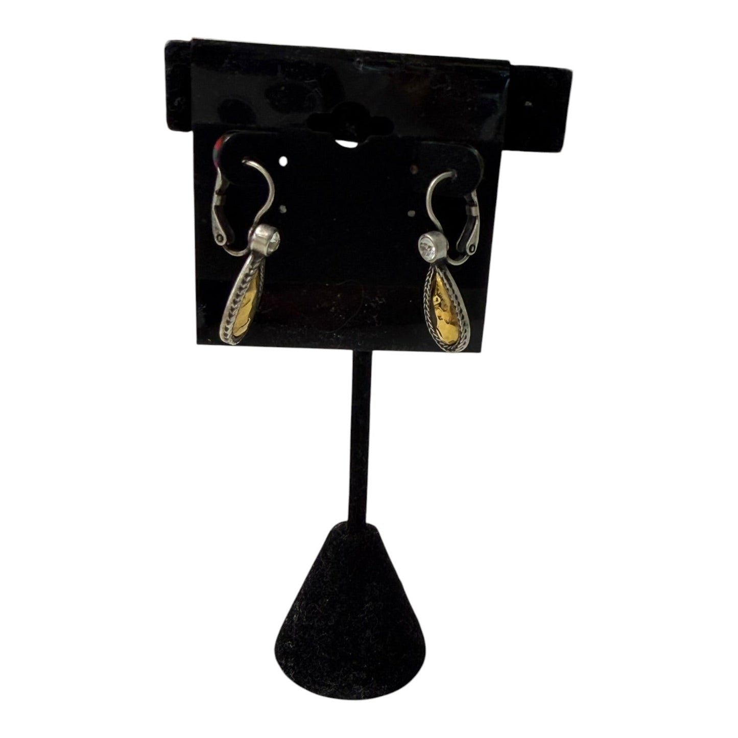 Earrings Dangle/Drop By Premier Designs In Silver & Yellow
