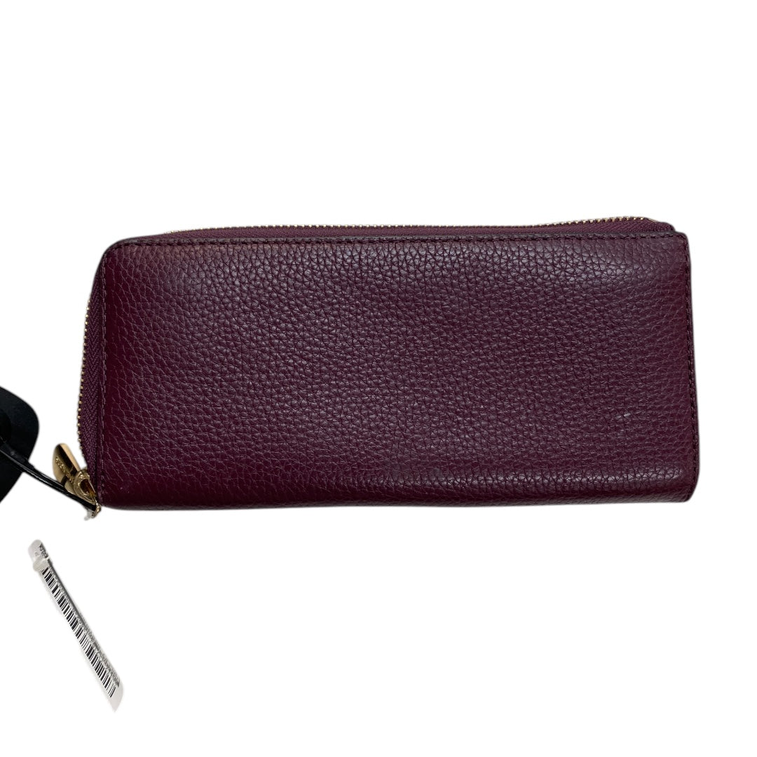 Wallet Designer By Michael Kors In Purple, Size:Medium