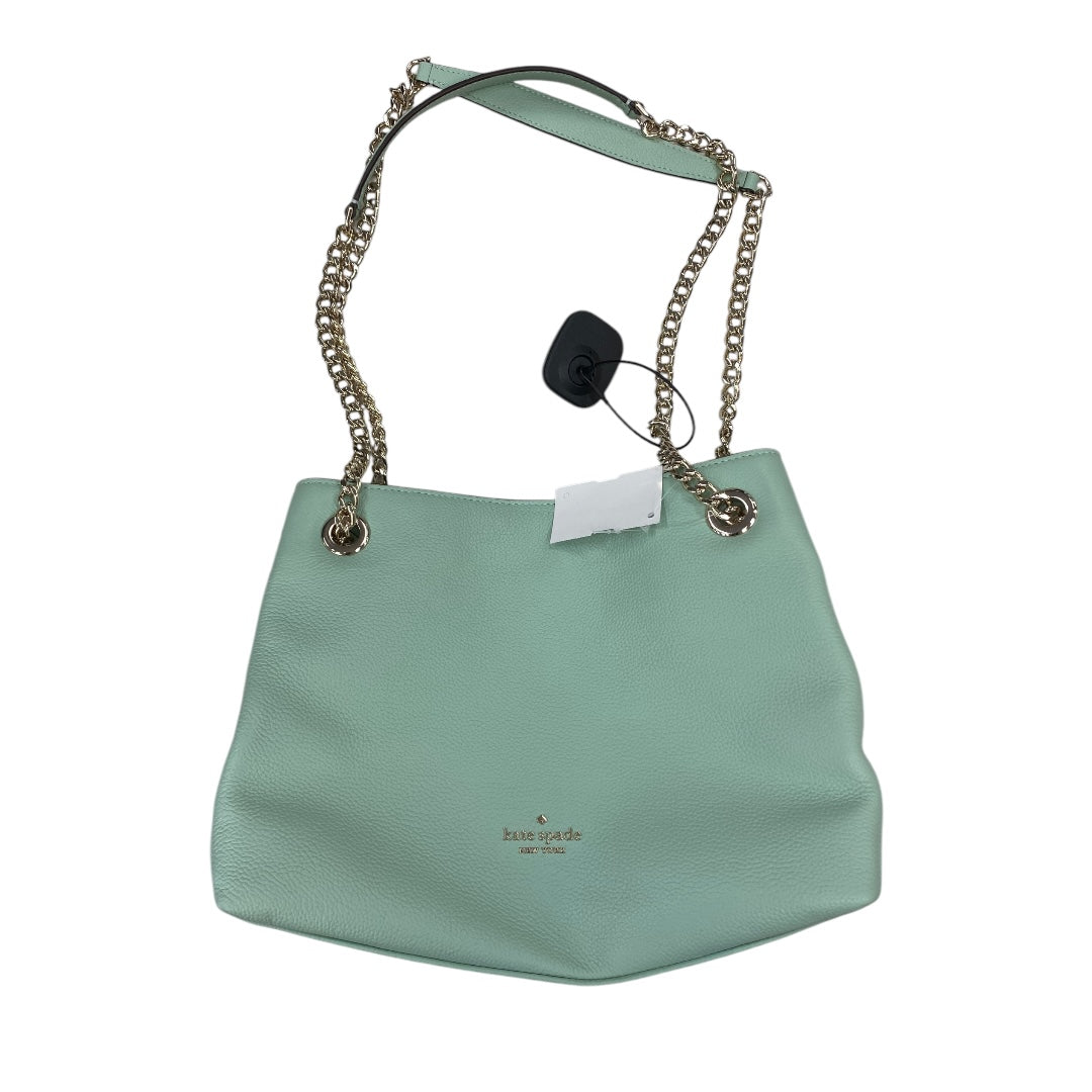 Handbag Designer By Kate Spade In Green, Size:Medium