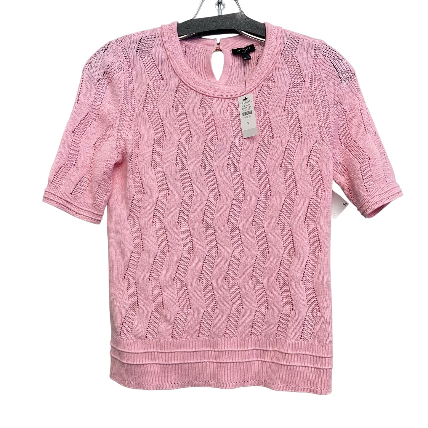Sweater Ss By Talbots In Pink, Size:Xsp