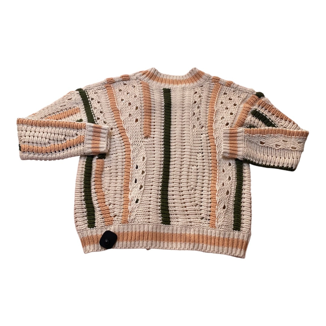 Sweater Cardigan By Sage In Multi, Size:Xs