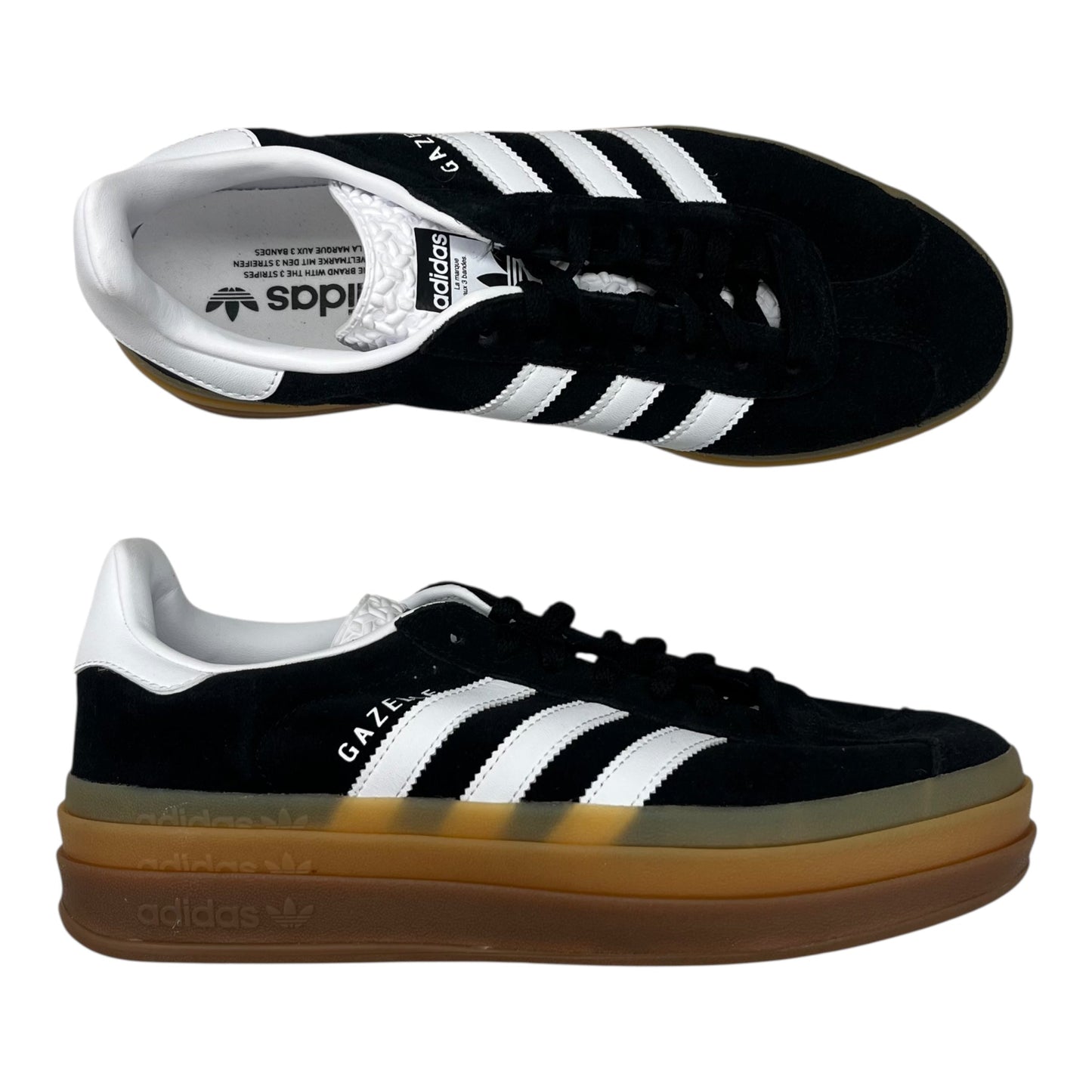 Shoes Sneakers By Adidas In Black & White, Size:9