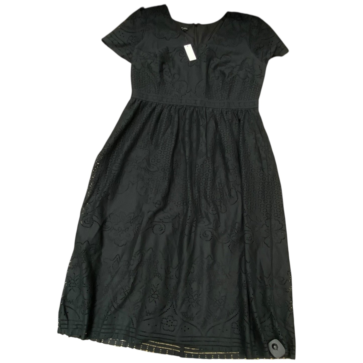 Dress Casual Maxi By Talbots In Black, Size:Xl