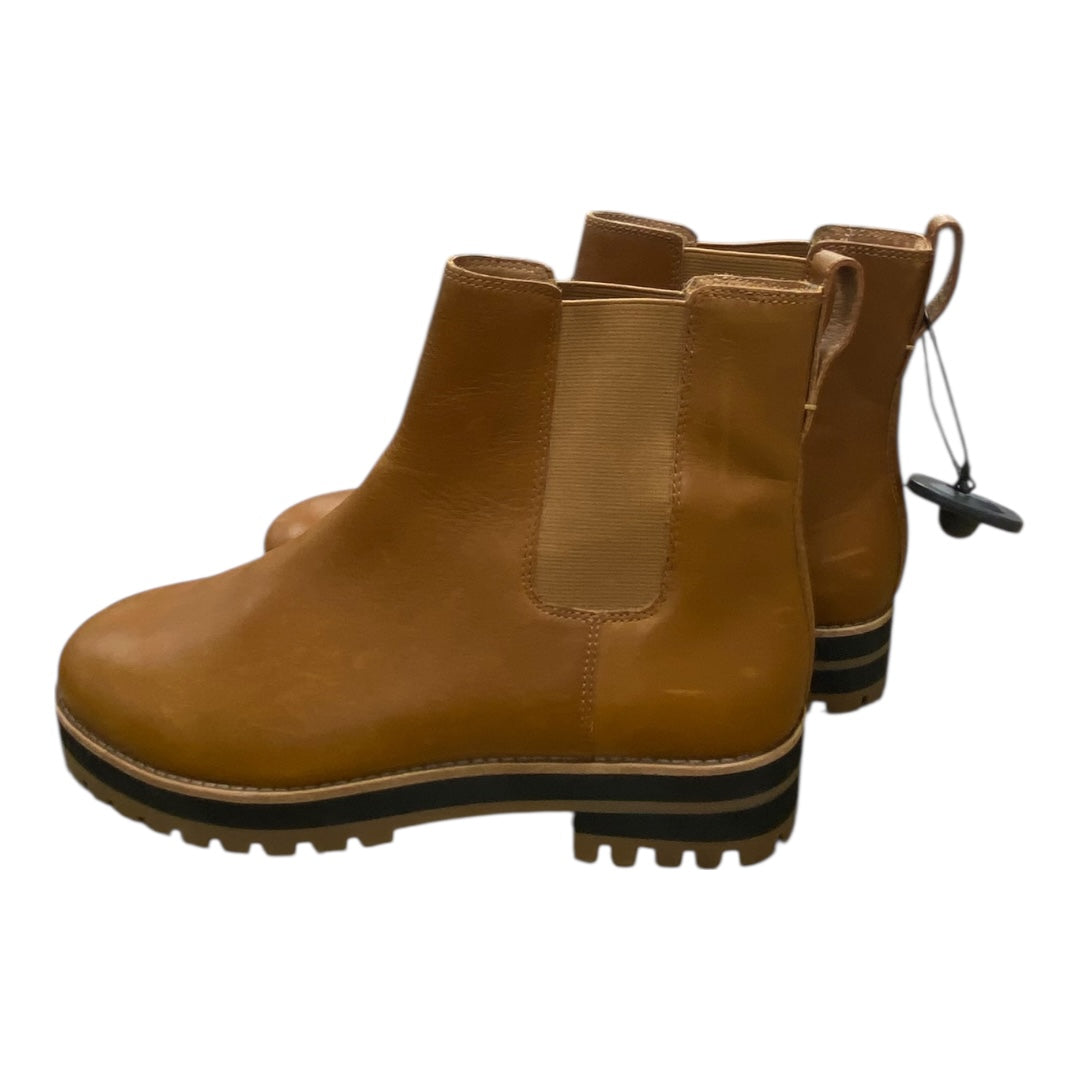 Boots Ankle Flats By Madewell In Brown, Size:9