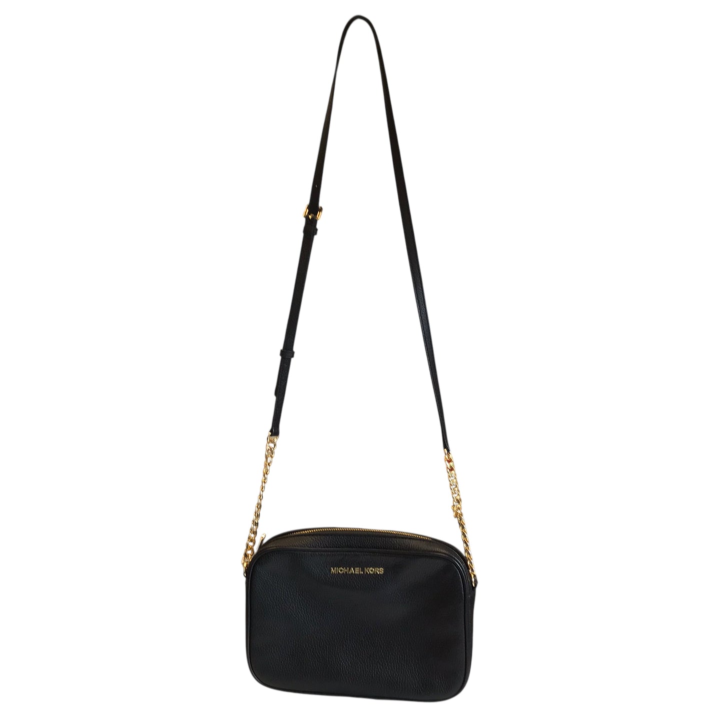 Crossbody Designer By Michael Kors In Black, Size:Medium