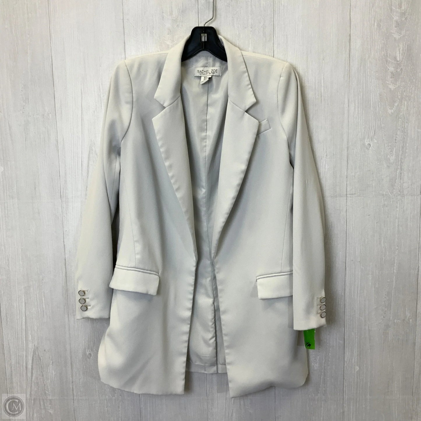 Blazer By Rachel Zoe In Grey, Size: S