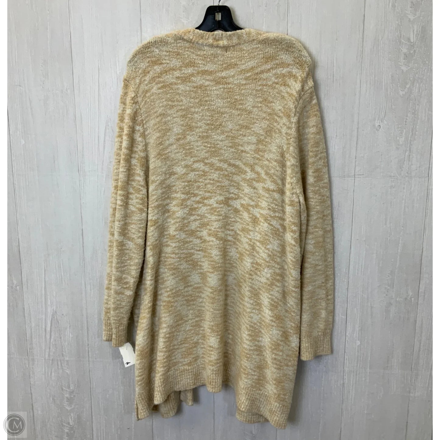 Sweater Cardigan By Lane Bryant In Cream, Size: 3x