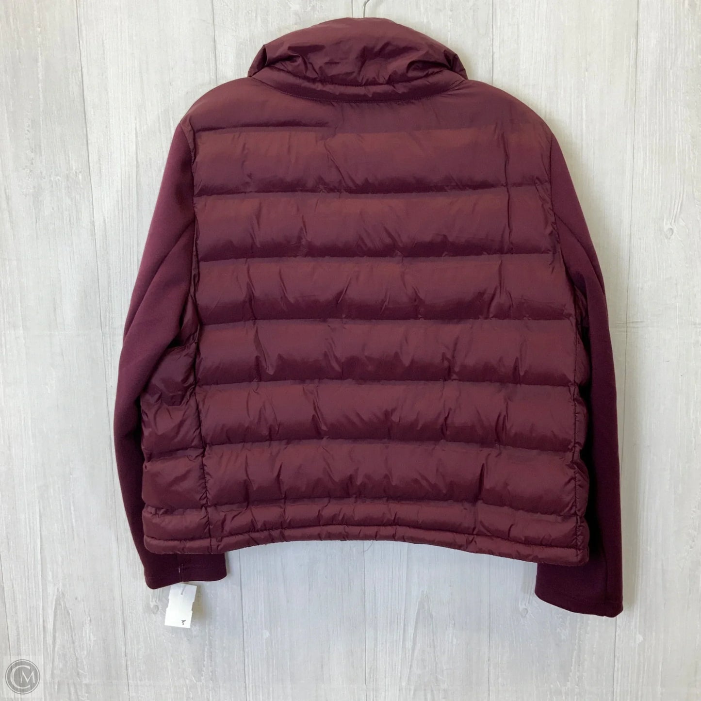 Coat Puffer & Quilted By Chicos In Purple, Size: Xl