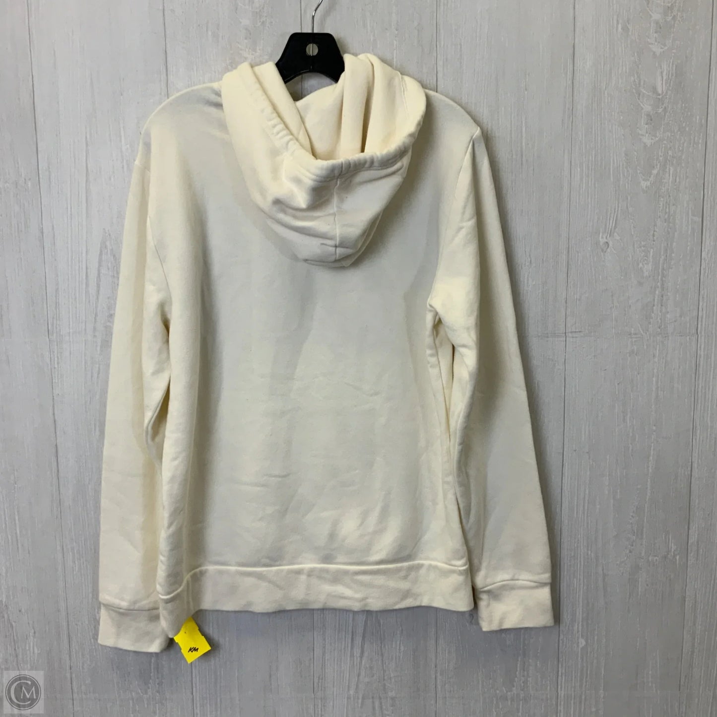 Sweatshirt Hoodie By Old Navy In Cream, Size: M