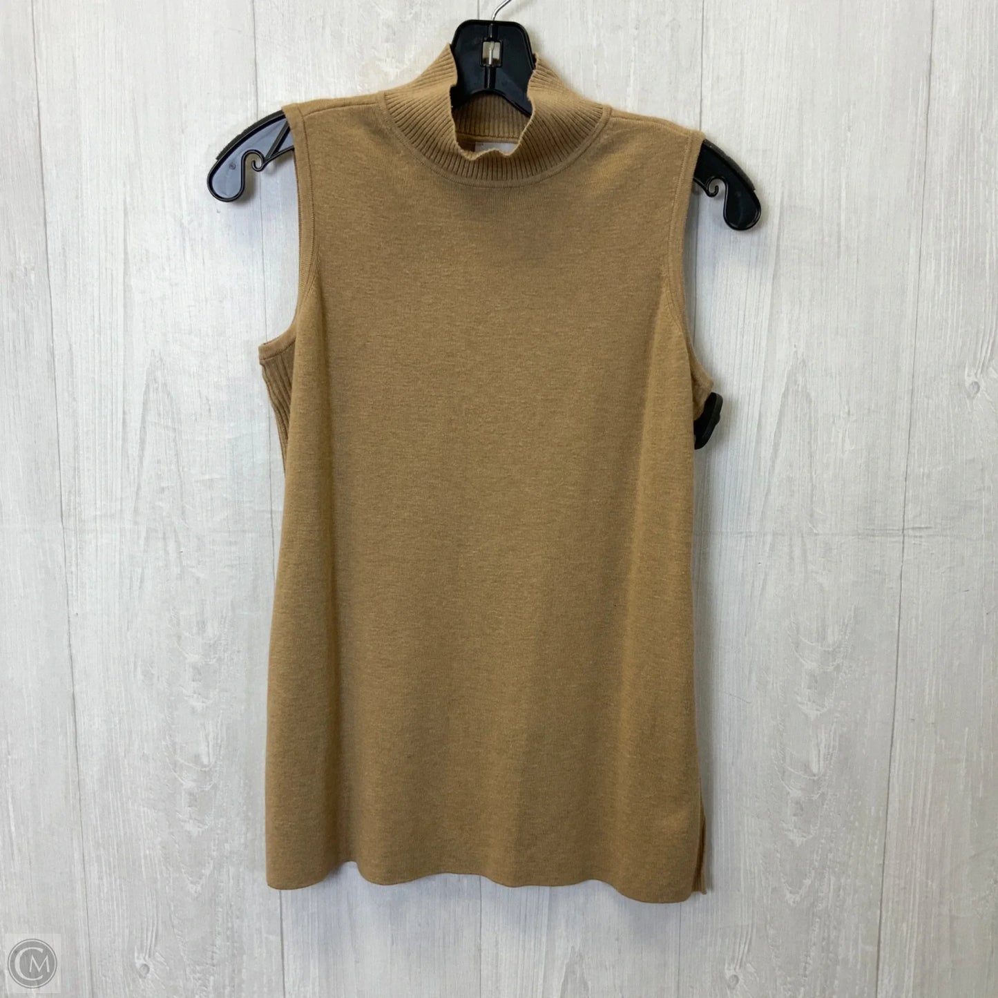 Sweater 2pc By Chicos In Tan, Size: S