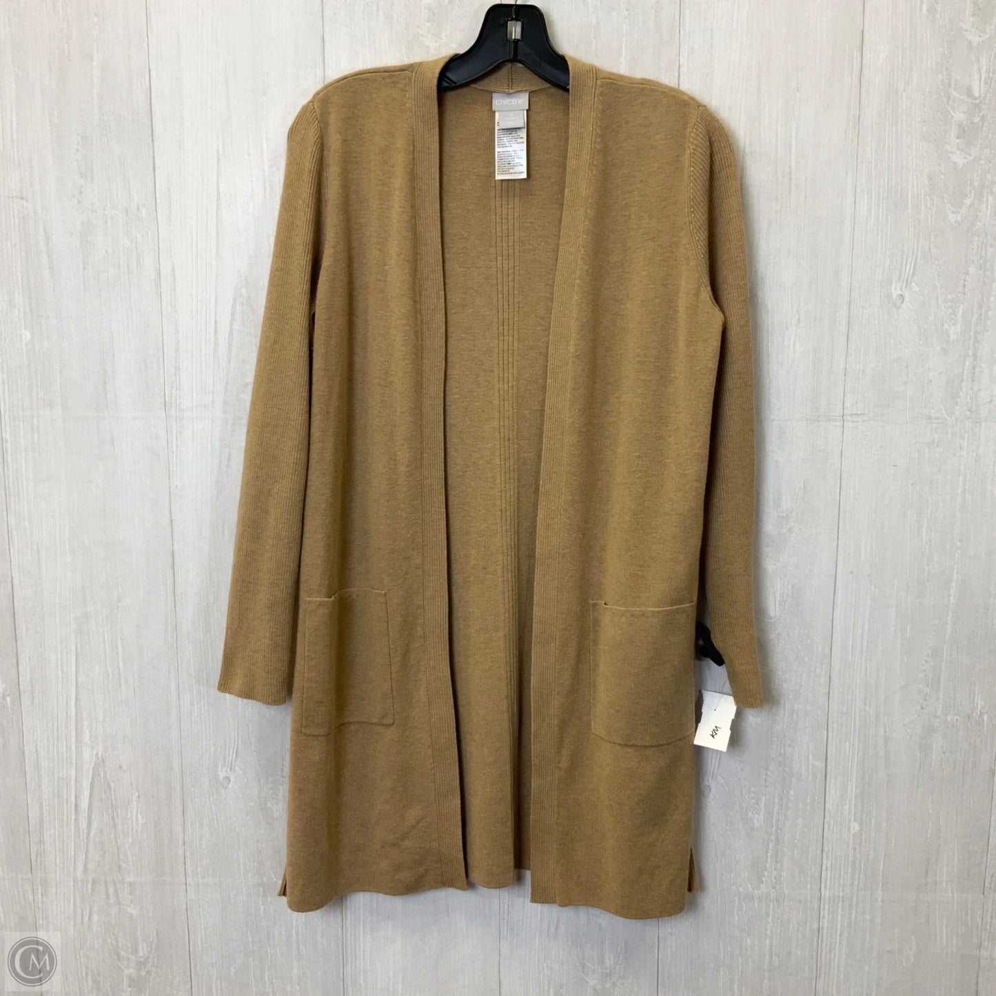 Sweater 2pc By Chicos In Tan, Size: S