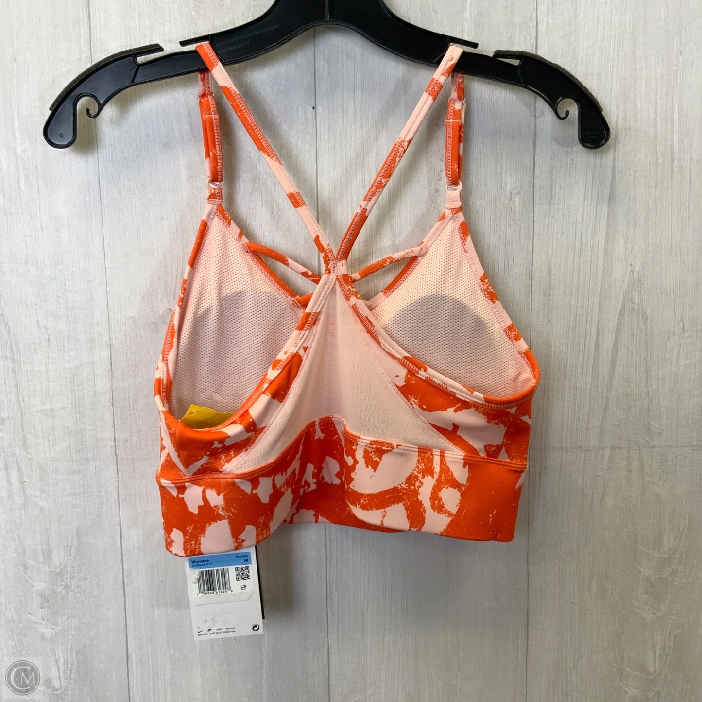 Athletic Shorts 2pc By Nike Apparel In Orange, Size: M