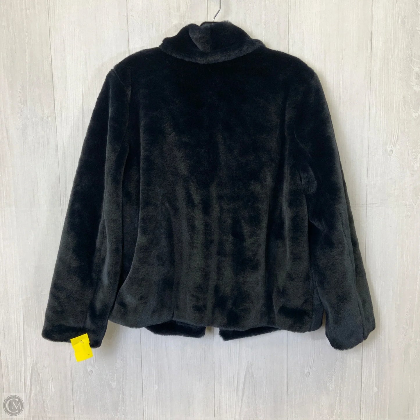 Coat Faux Fur & Sherpa By 1.state In Navy, Size: M