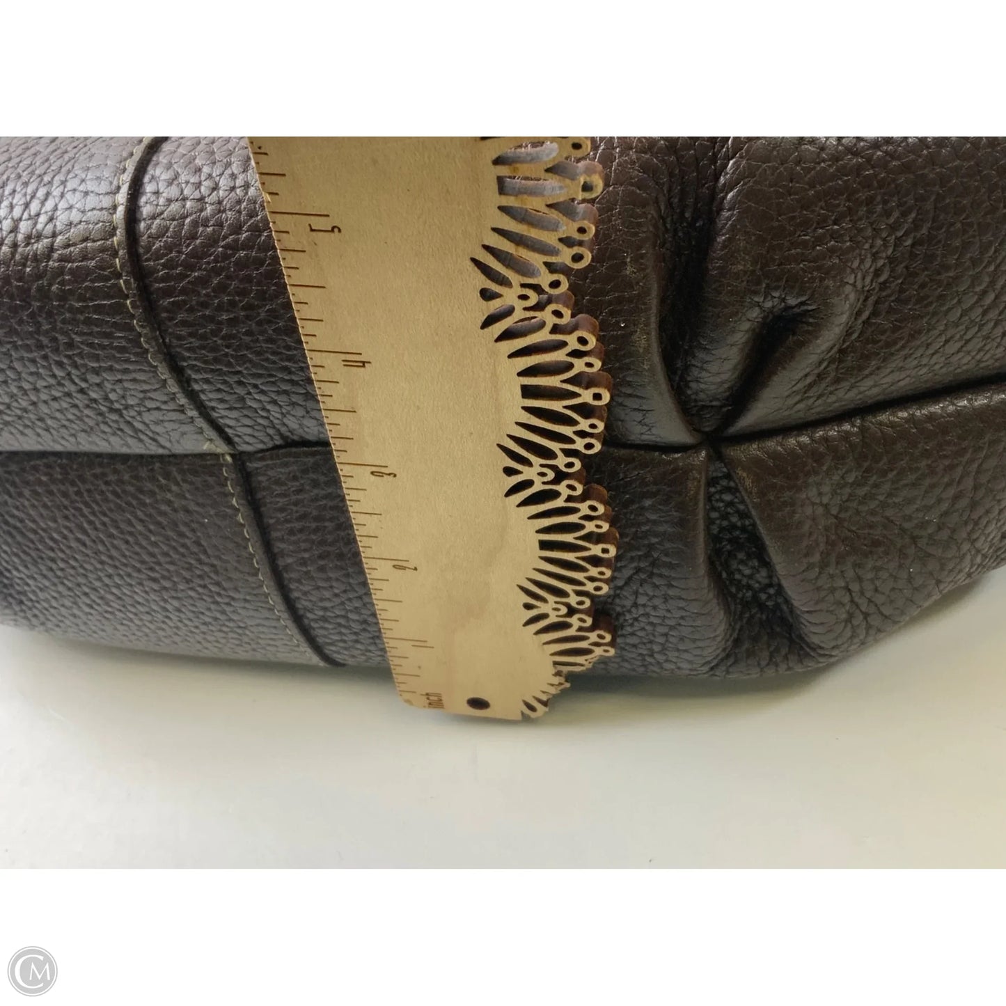 Handbag Leather By Brighton, Size: Medium