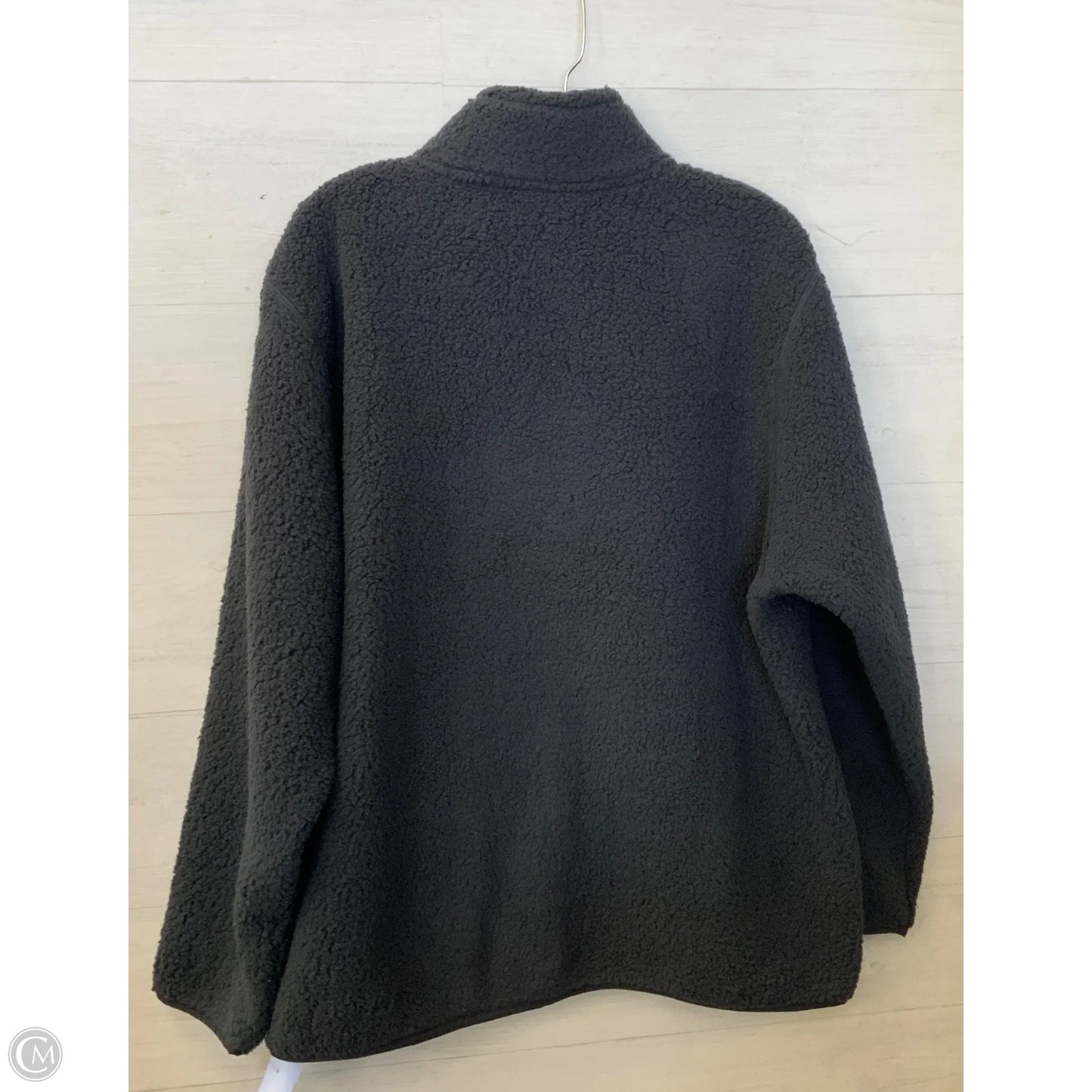 Jacket Fleece By Eddie Bauer In Grey, Size: Xxl