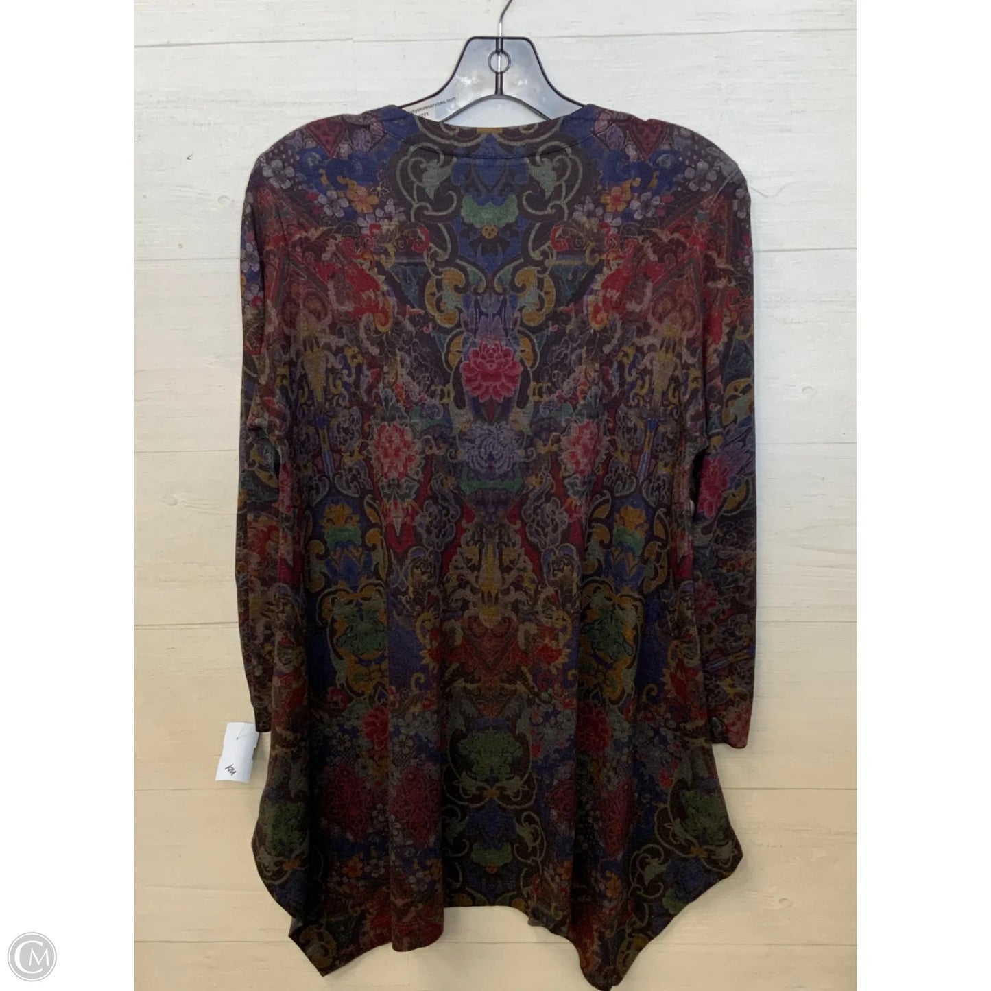 Tunic 3/4 Sleeve By Soft Surroundings In Multi-colored, Size: Mp