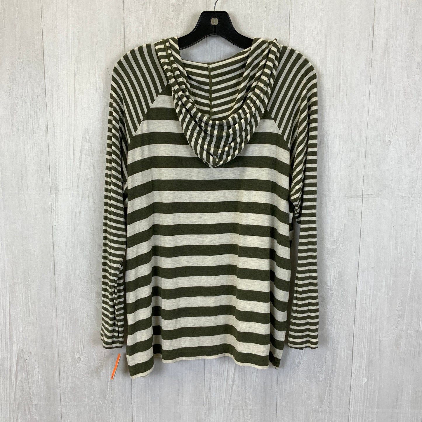 Top Long Sleeve By Cabi In Striped Pattern, Size: S
