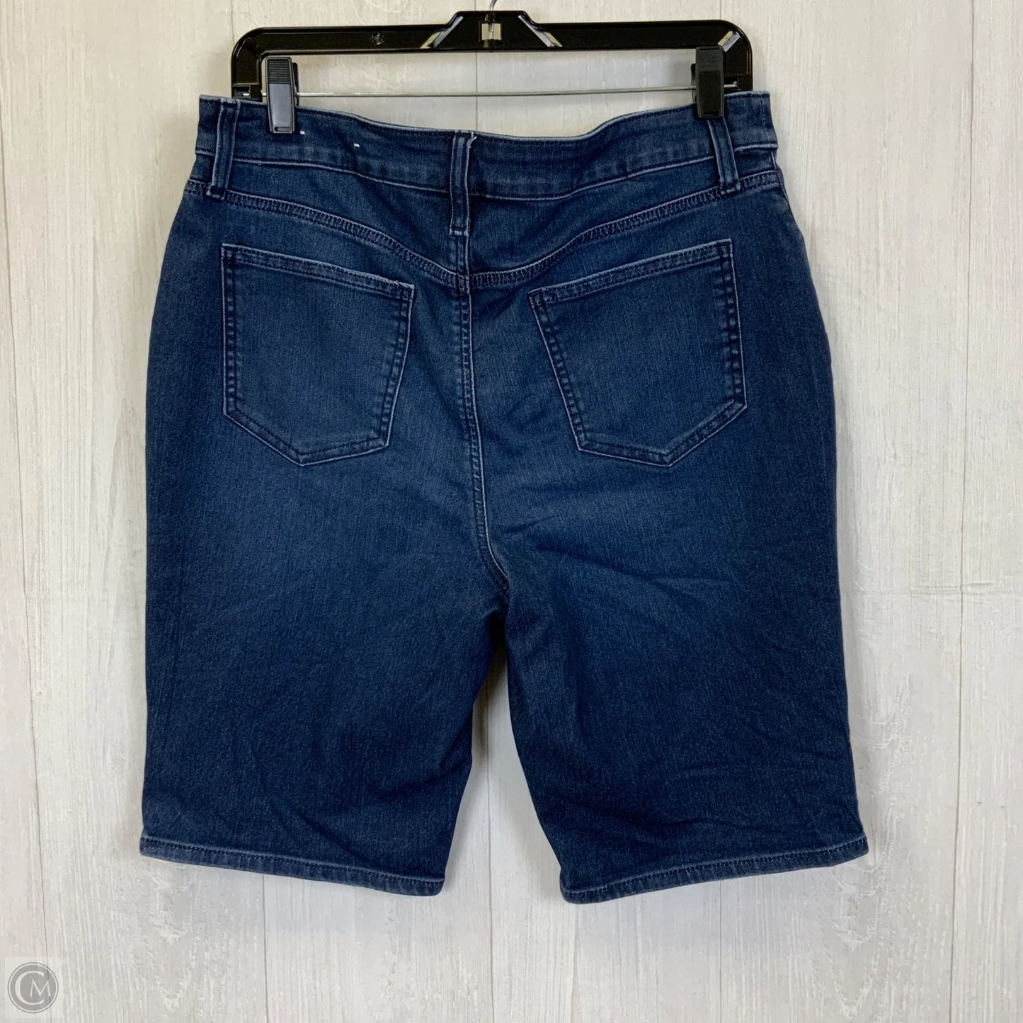 Shorts By Chicos In Blue Denim, Size: 10