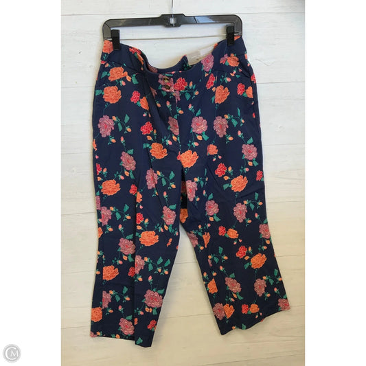 Pants Dress By Chicos In Floral Print, Size: 16
