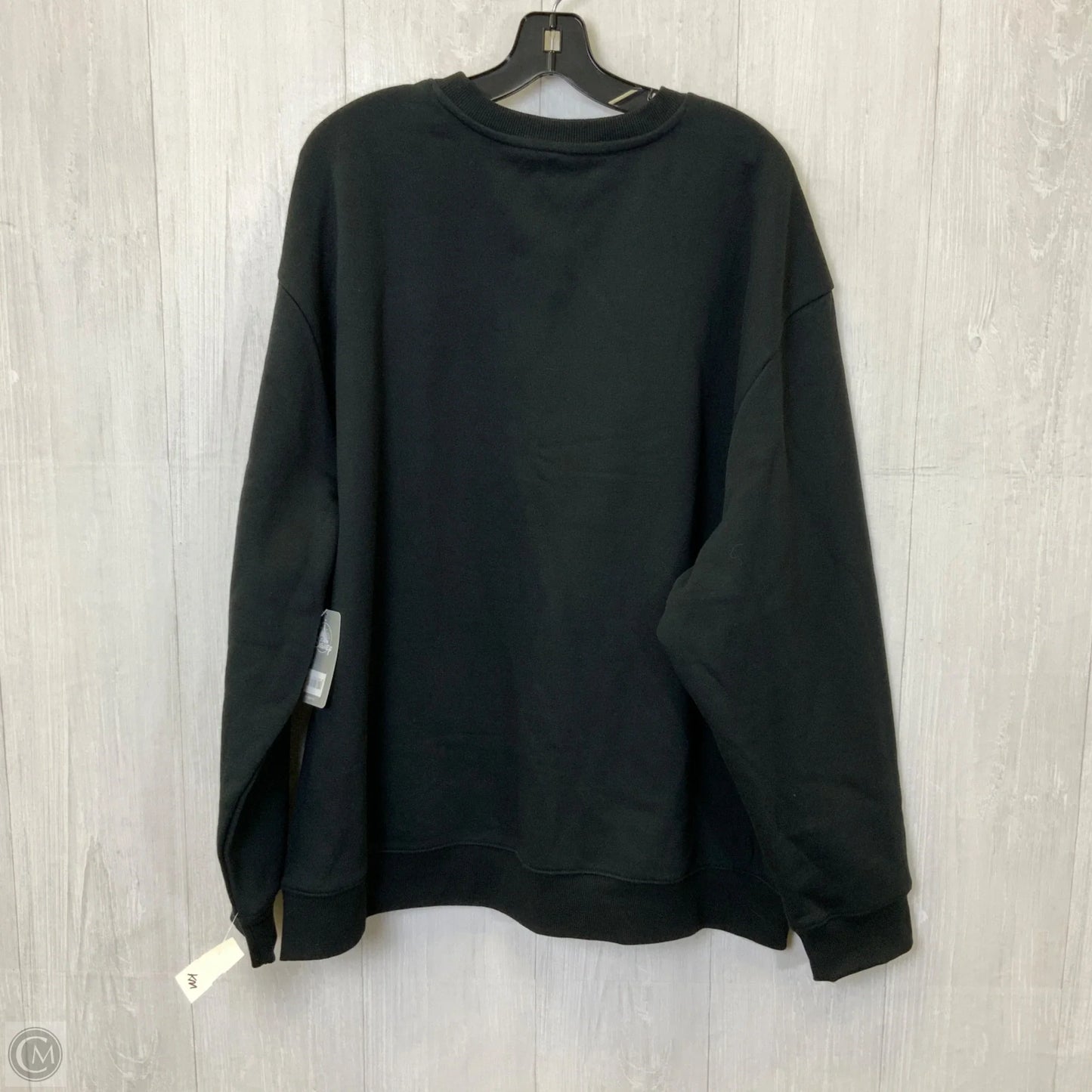 Sweatshirt Collar By Disney Store In Black, Size: 2x