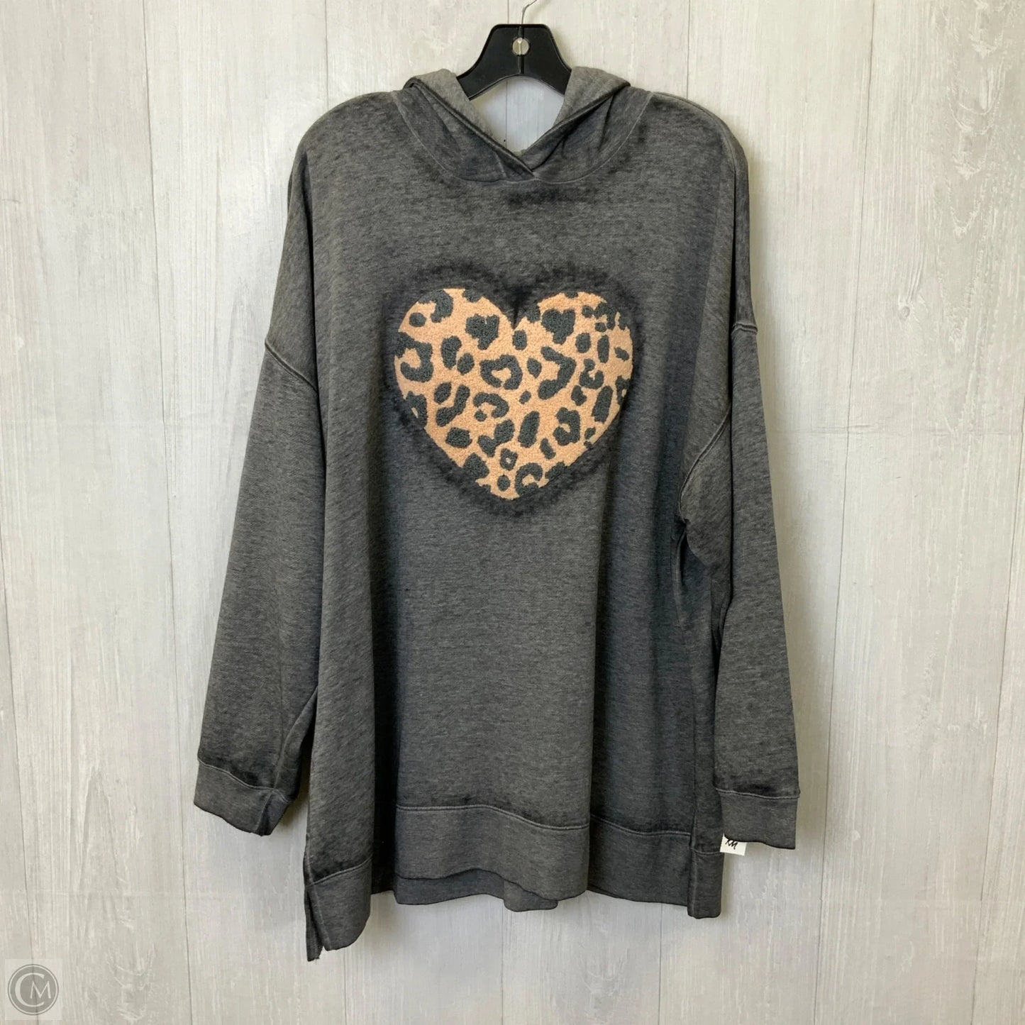 Sweater By Lane Bryant In Grey, Size: 1x