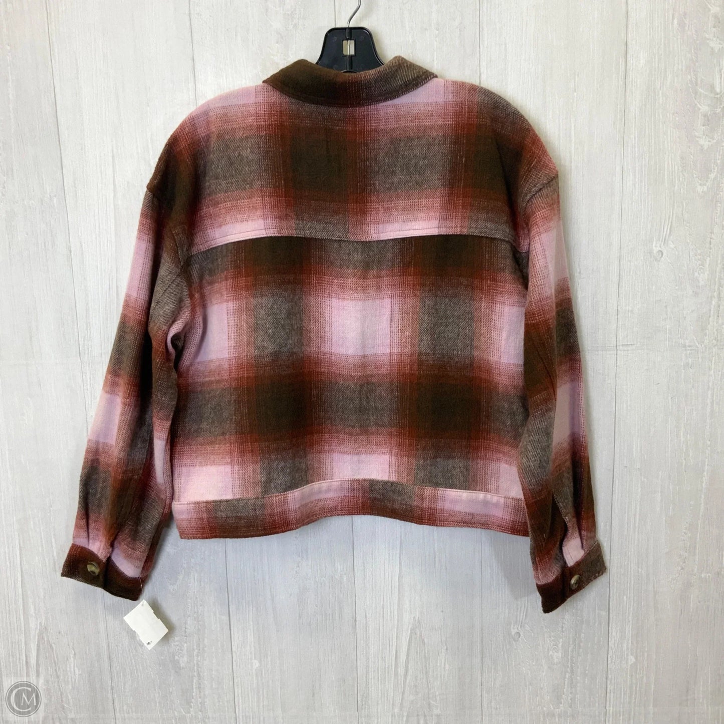 Jacket Shirt By Sonoma In Multi-colored, Size: L