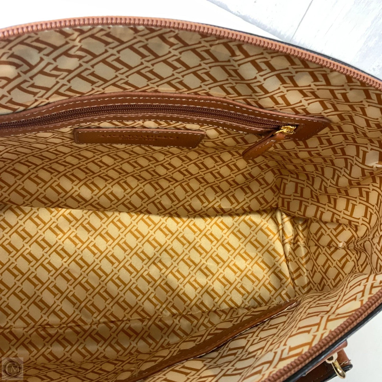 Handbag Leather By Tignanello Purses, Size: Medium