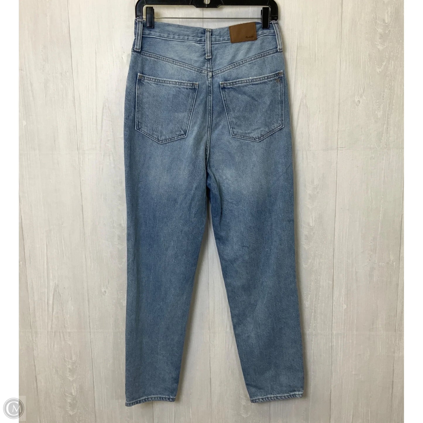 Jeans Straight By Madewell In Blue, Size: 4