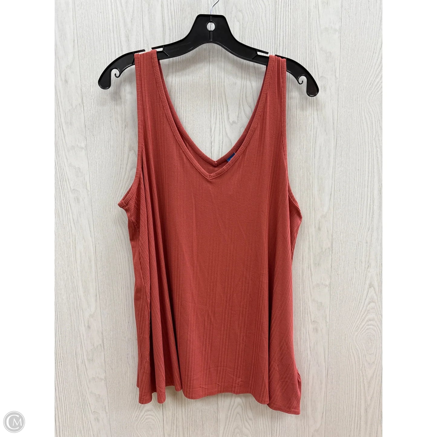 Top Sleeveless By Old Navy In Orange, Size: Xl