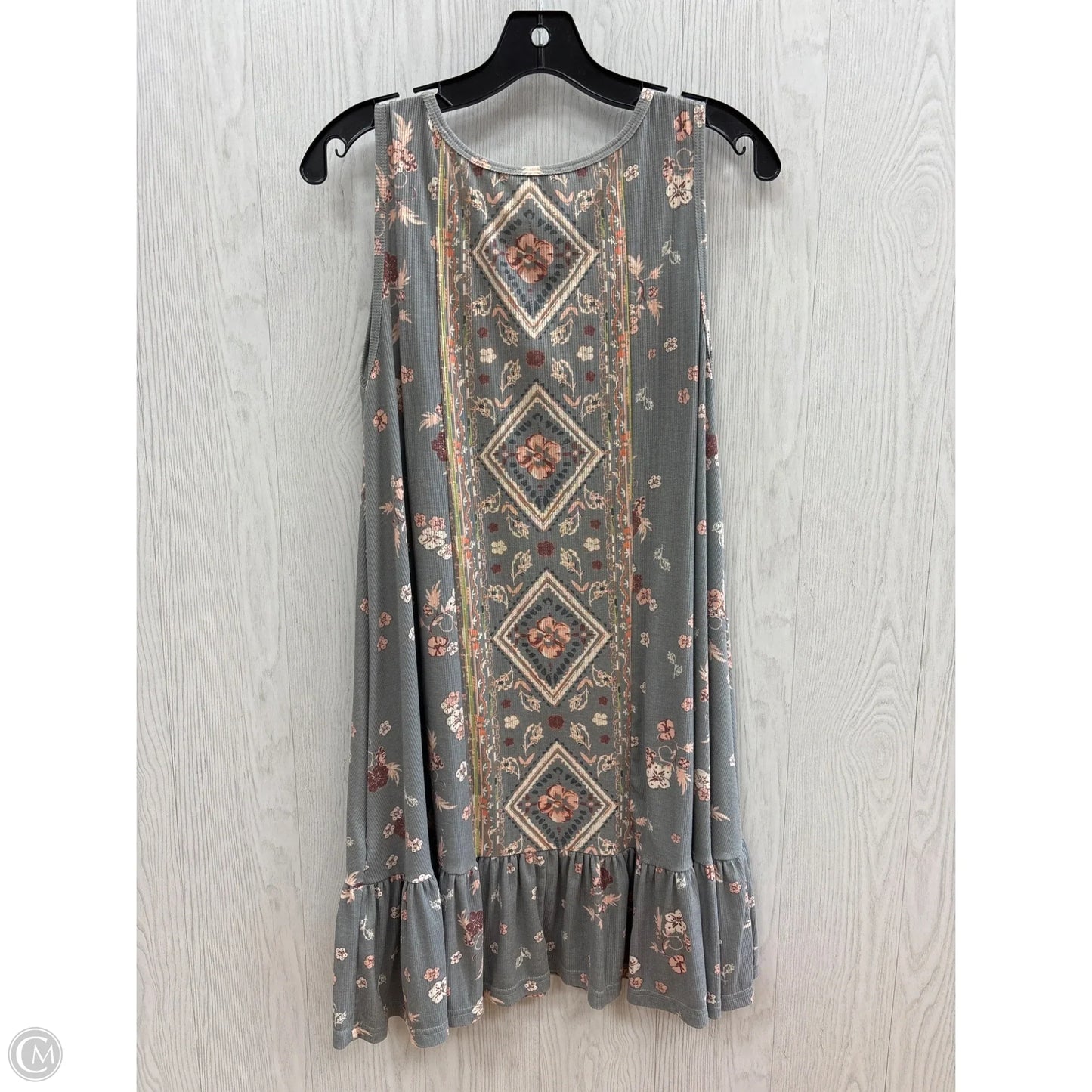 Dress Casual Short By Earl Jean In Floral Print, Size: S