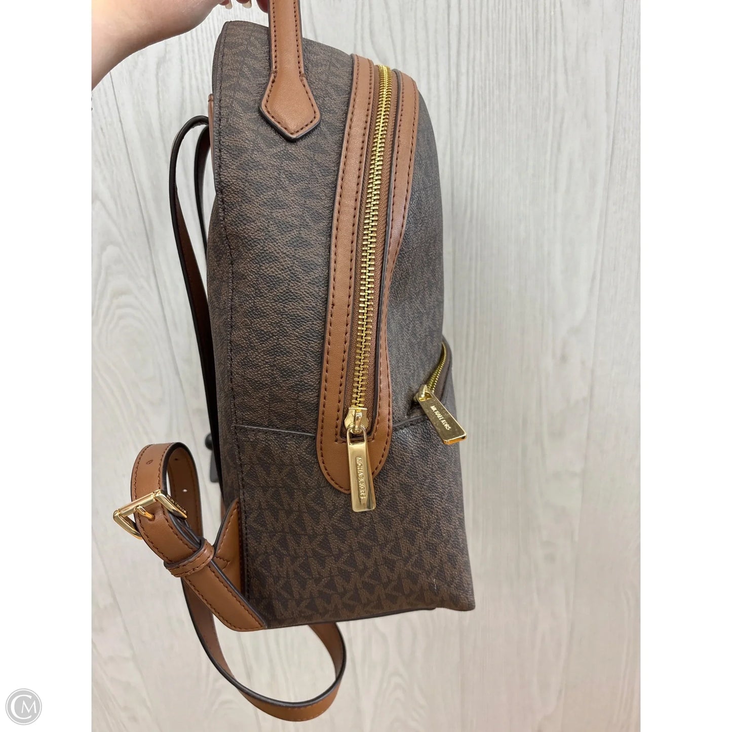 Backpack Designer By Michael Kors, Size: Large