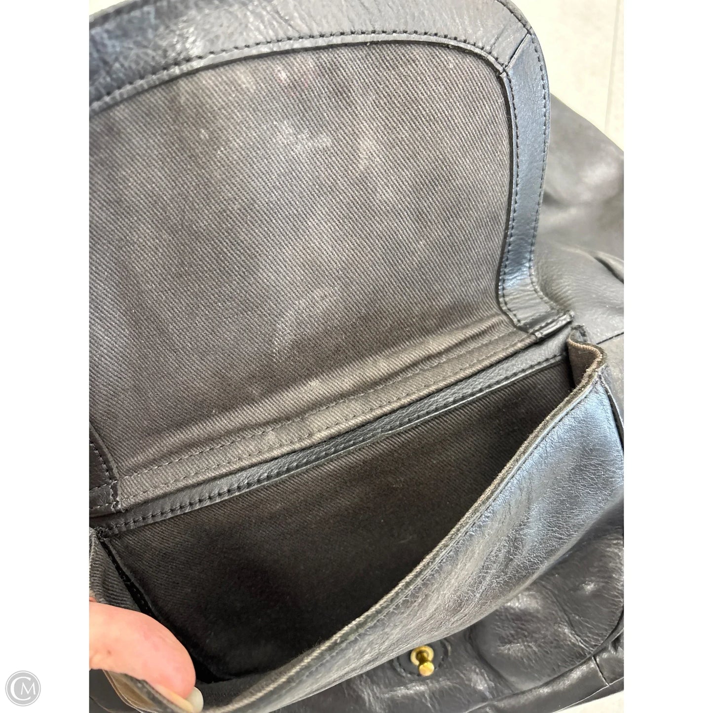 Backpack Leather By Madewell, Size: Medium