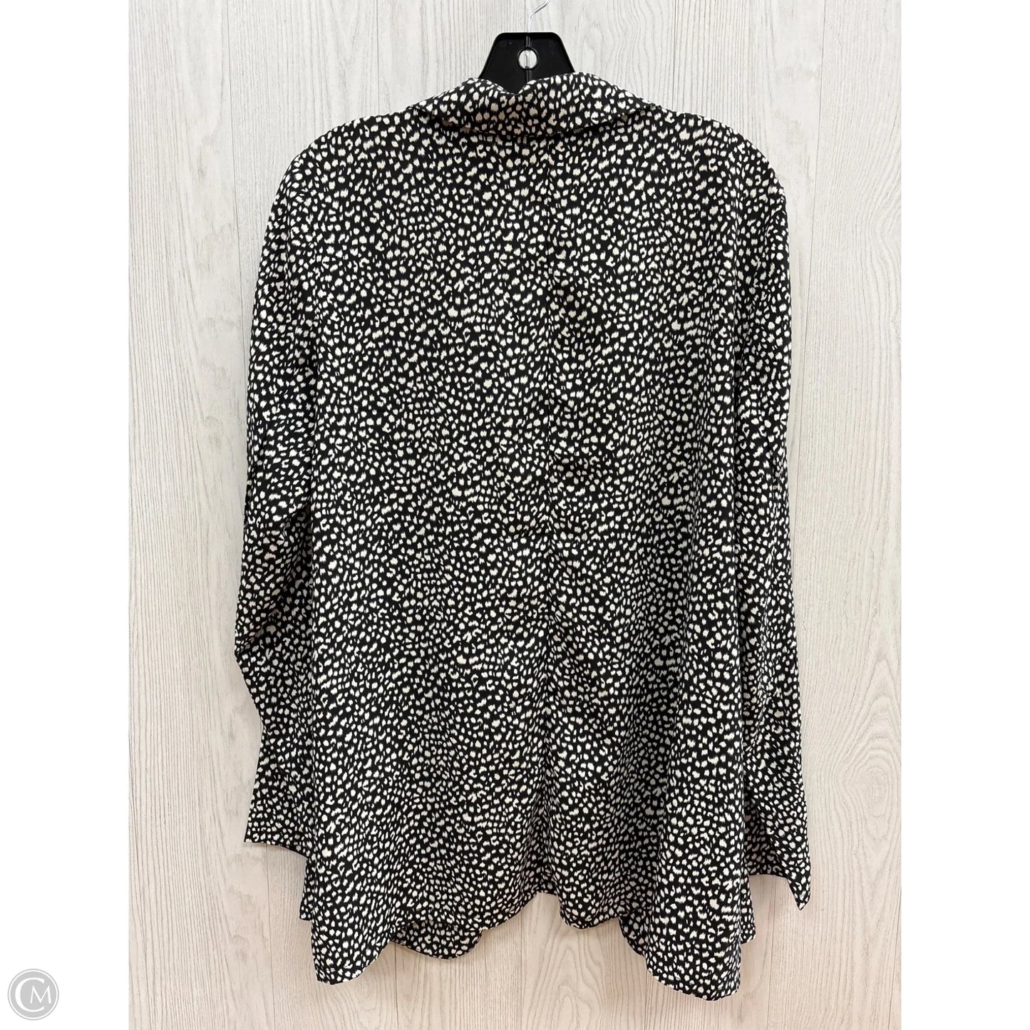 Cardigan By Doe & Rae In Black & White, Size: L