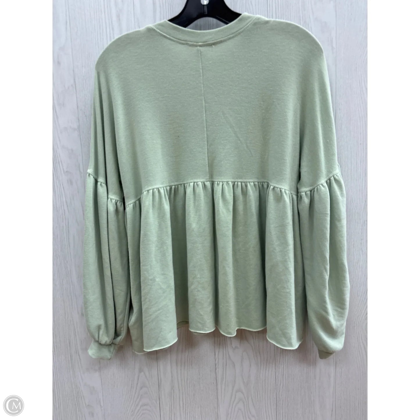 Top Long Sleeve By Altard State In Green, Size: Xs