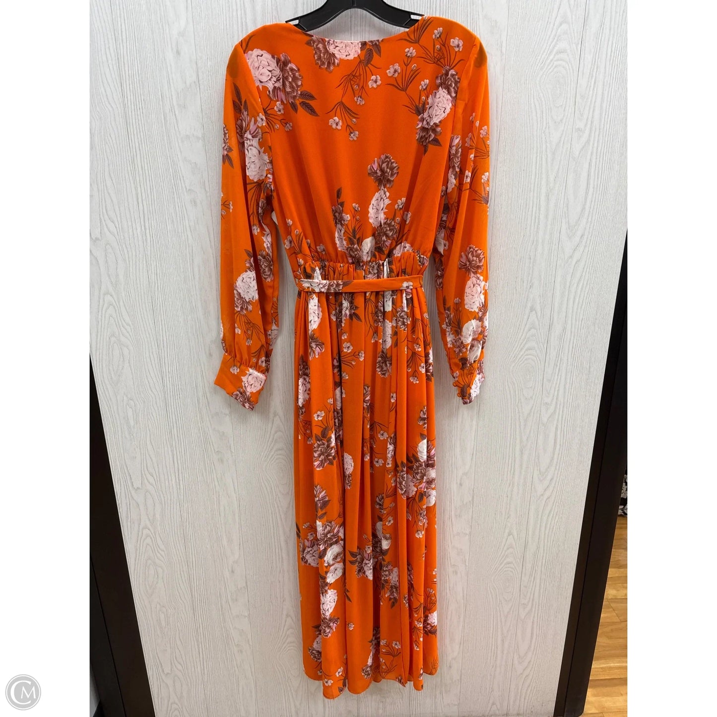 Dress Casual Maxi By Clothes Mentor In Orange, Size: S