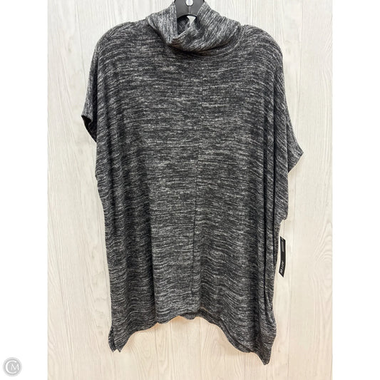 Top Short Sleeve By Apt 9 In Grey, Size: 1x