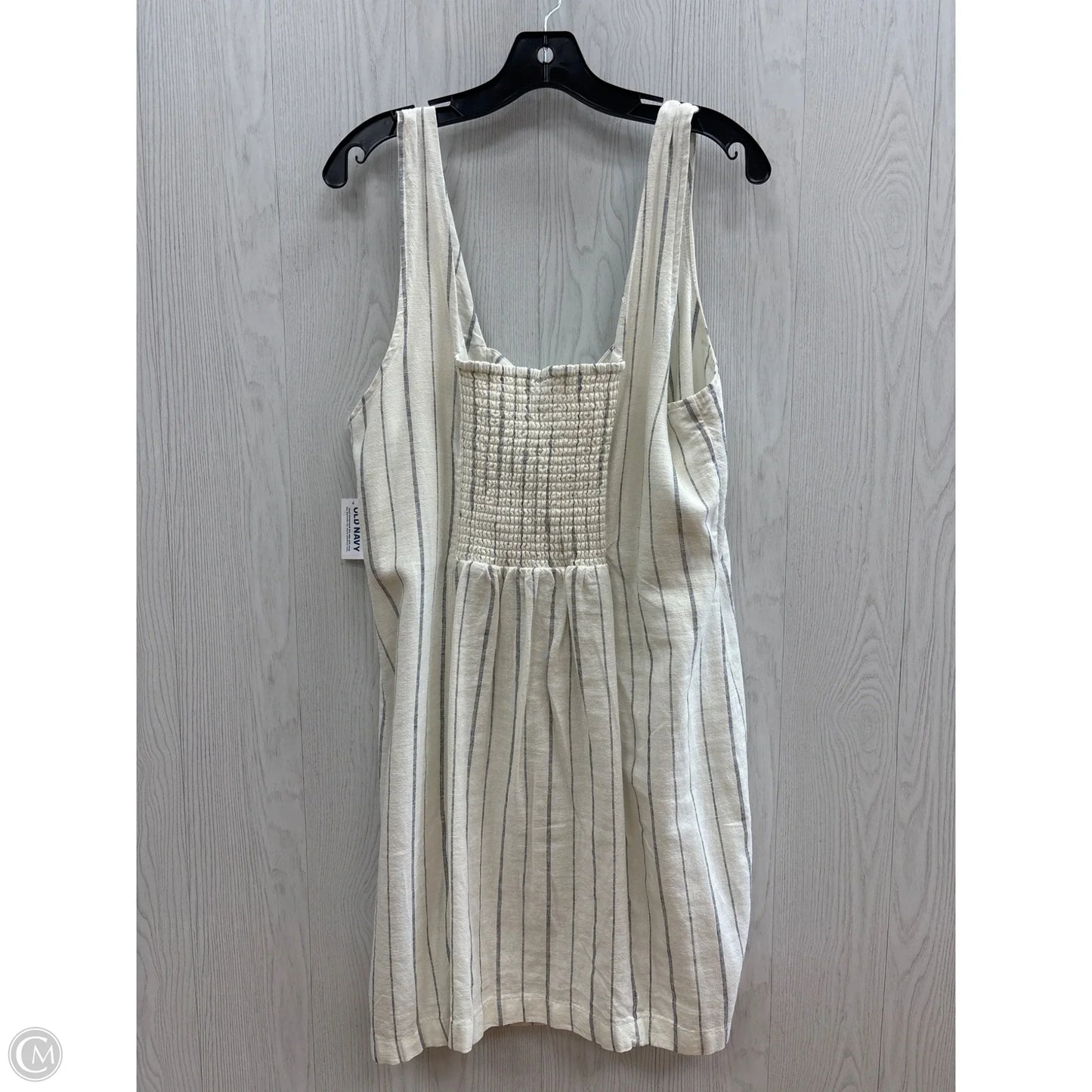 Dress Casual Short By Old Navy In Blue & White, Size: 2x