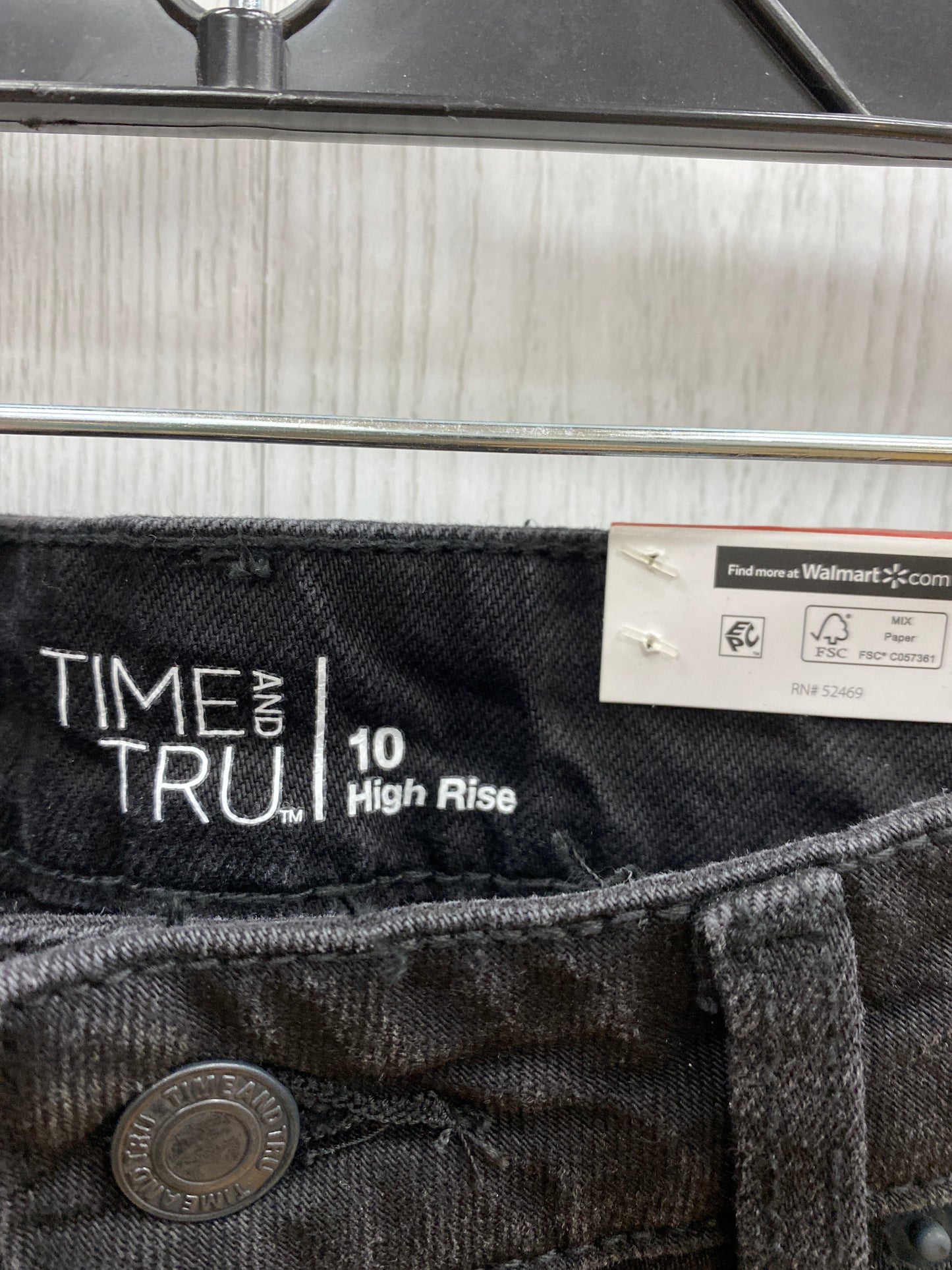 Jeans Relaxed/boyfriend By Time And Tru Size: 10