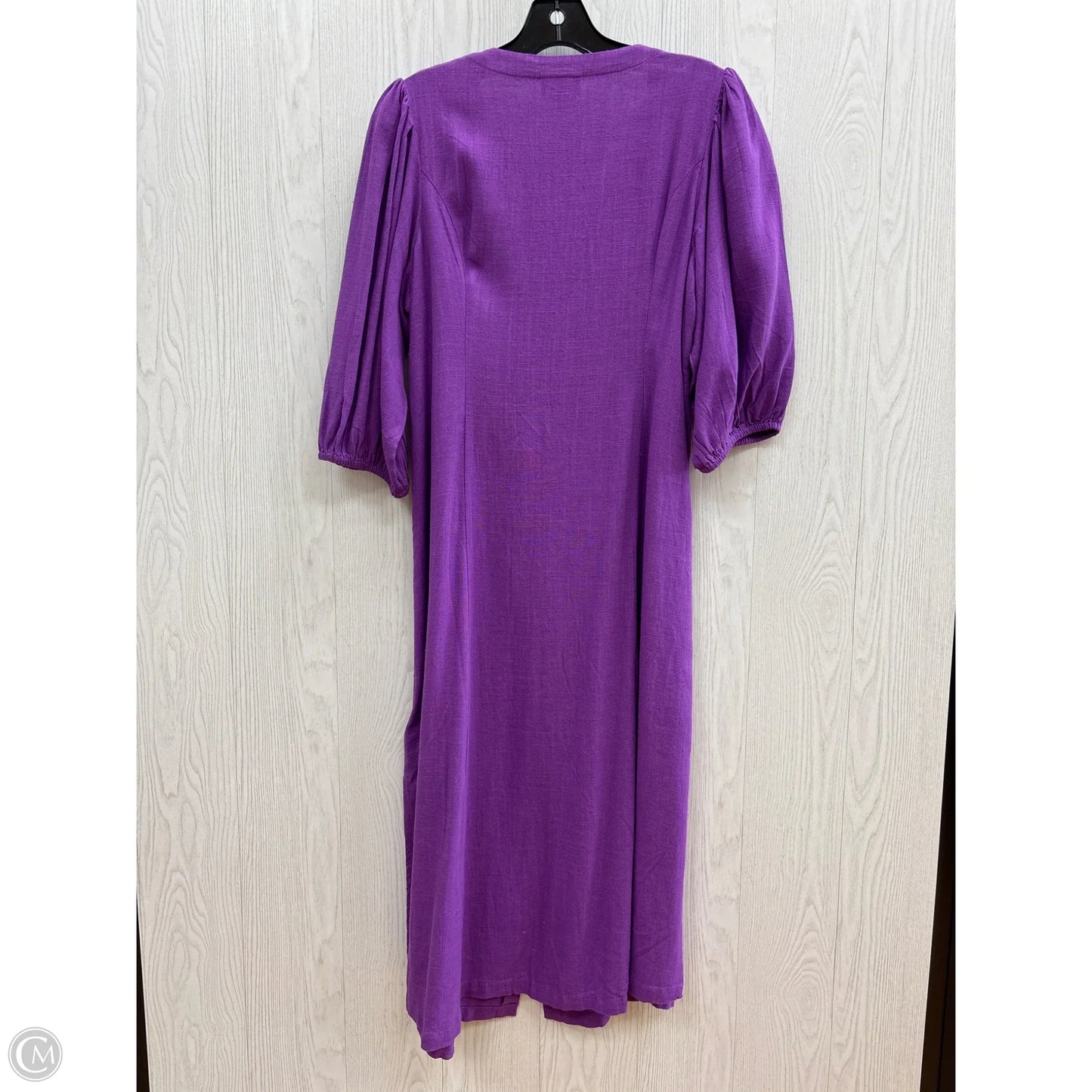 Dress Casual Maxi By J. Jill In Purple, Size: Petite S