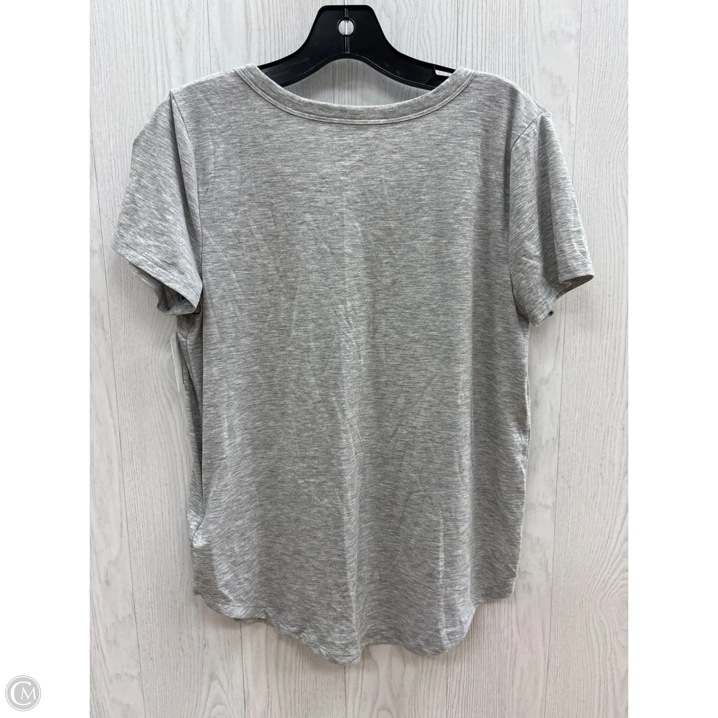 Top Short Sleeve By So In Grey, Size: M