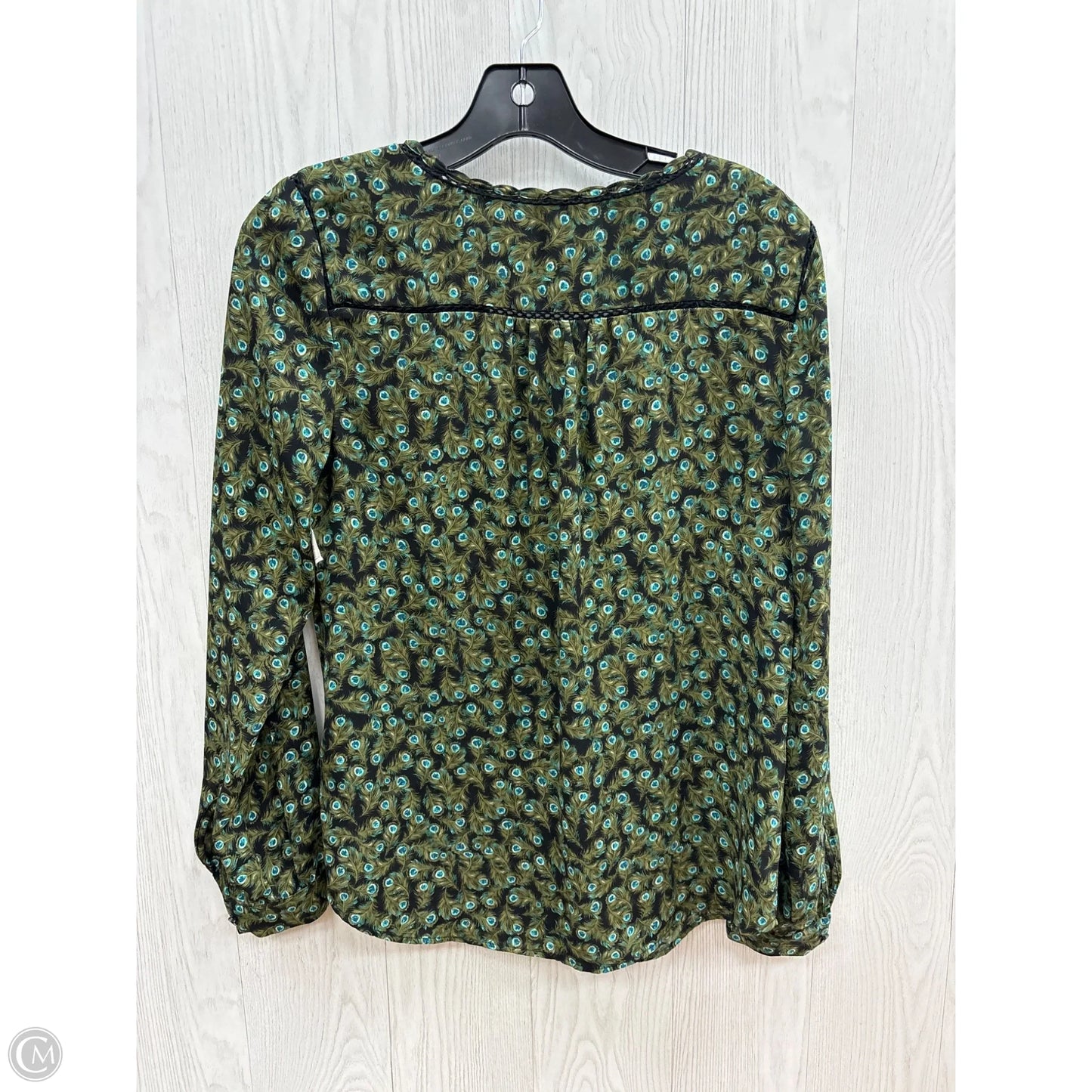 Top Long Sleeve By Talbots In Animal Print, Size: Xs