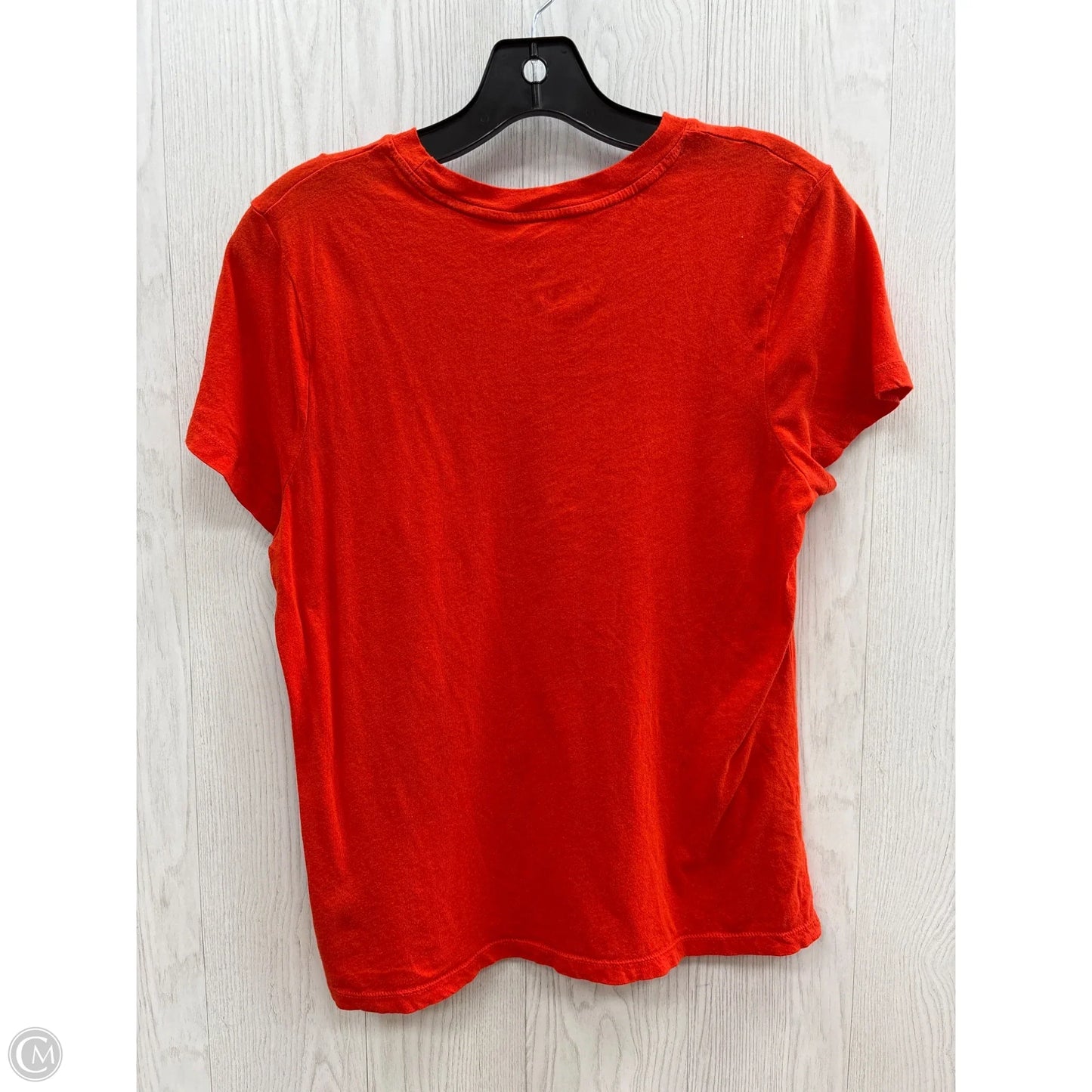 Top Short Sleeve By A New Day In Red, Size: S