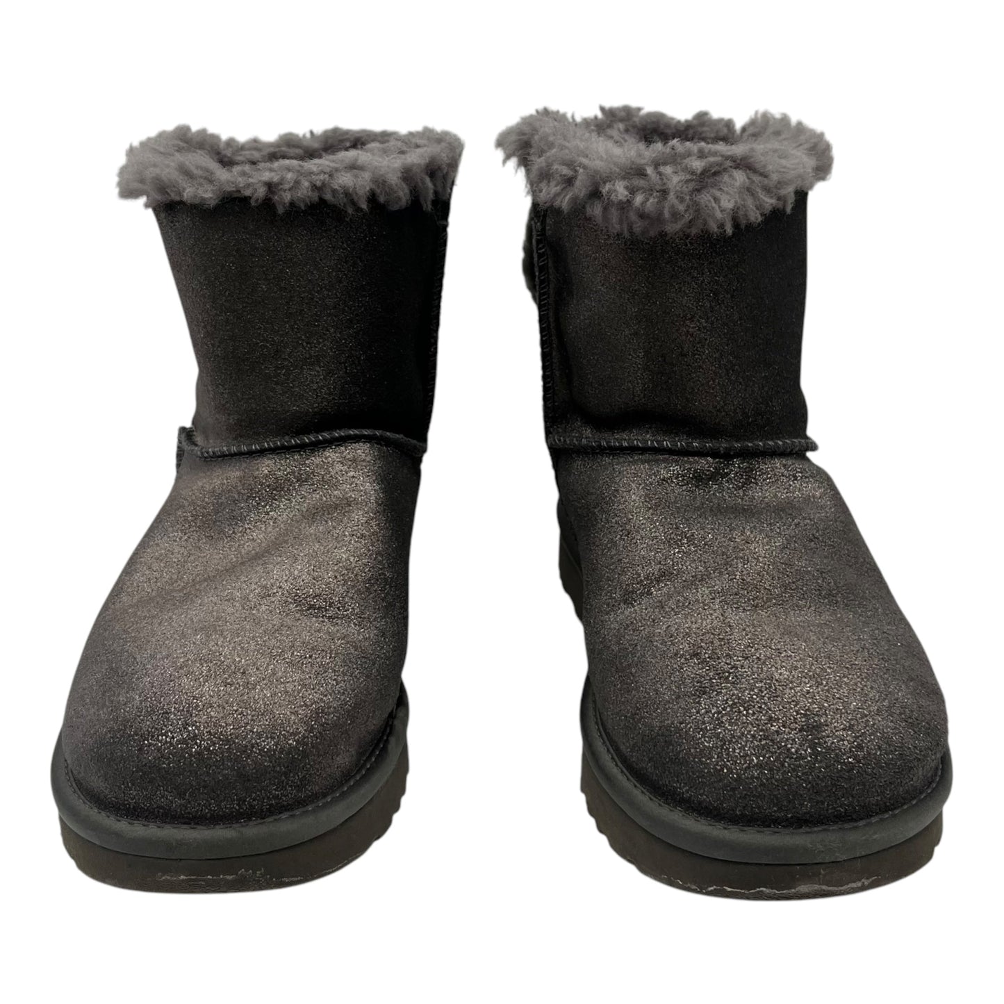 Boots Designer By Ugg In Grey, Size:6